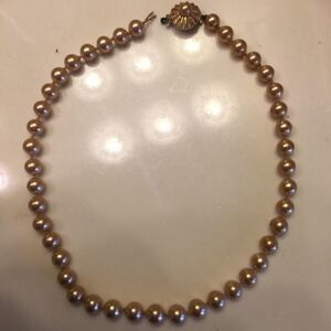 Cream Colored Pearls- Almost antique -